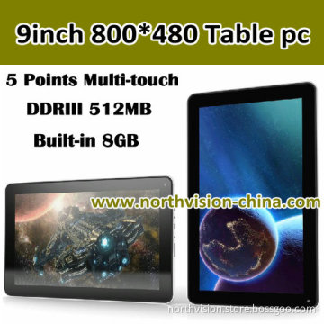 Cheap 9 Inch Multi-Touch Table PC
